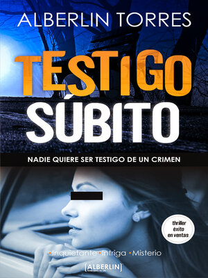 cover image of Testigo súbito